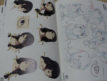 Bakemonogatari Production Note characters White Special Edition 