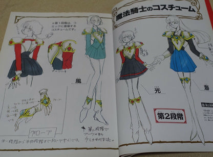 Magic Knight Rayearth Animation Setting Art Collection Book 