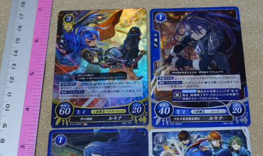 TCG Fire Emblem 0 Cipher CARD Lucina 4 Card Set 