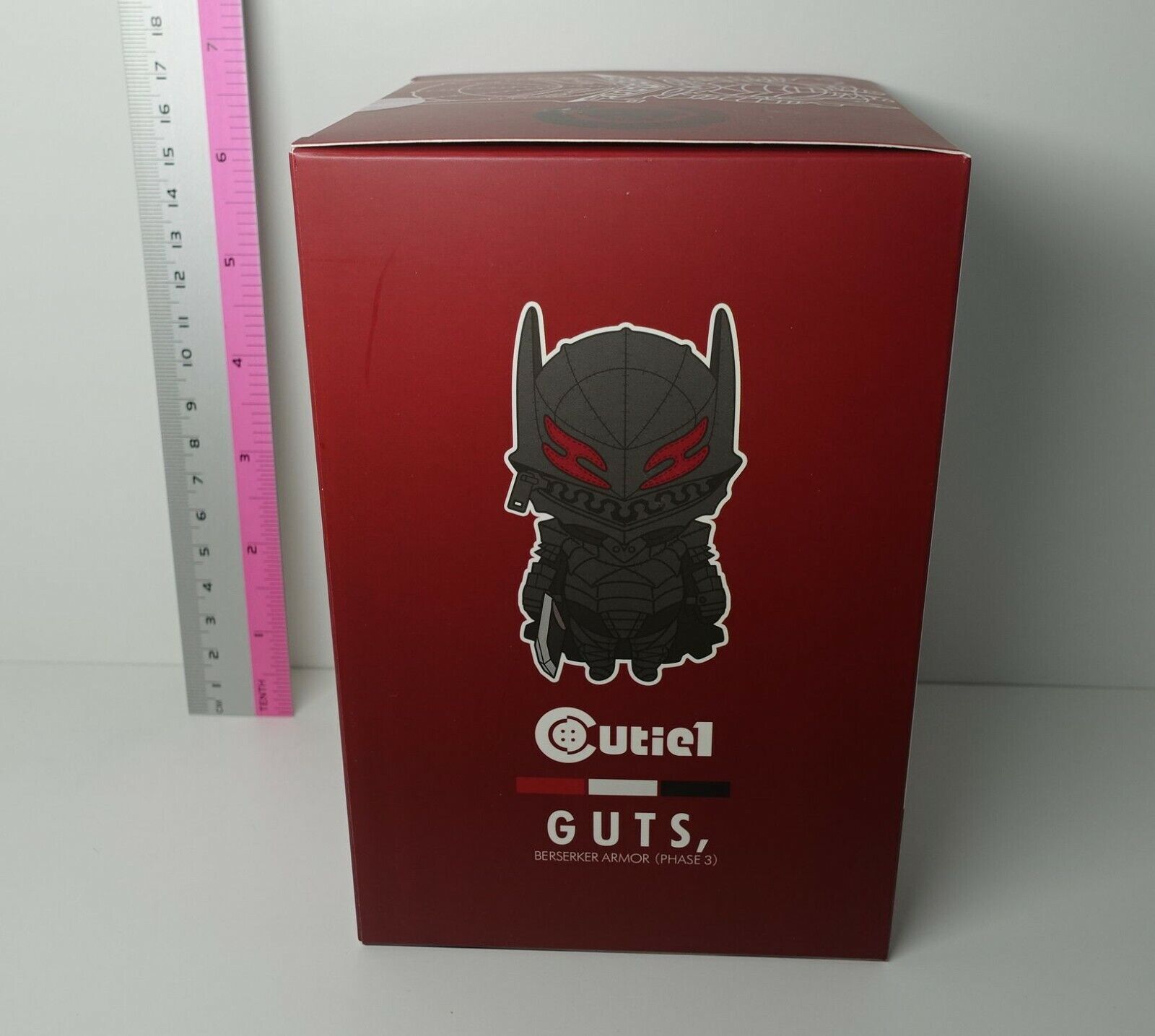 prime1 studio Cutie1 NO.031 BERSERK GUTS BERSERKER ARMOR PHASE3 Figure Statue 