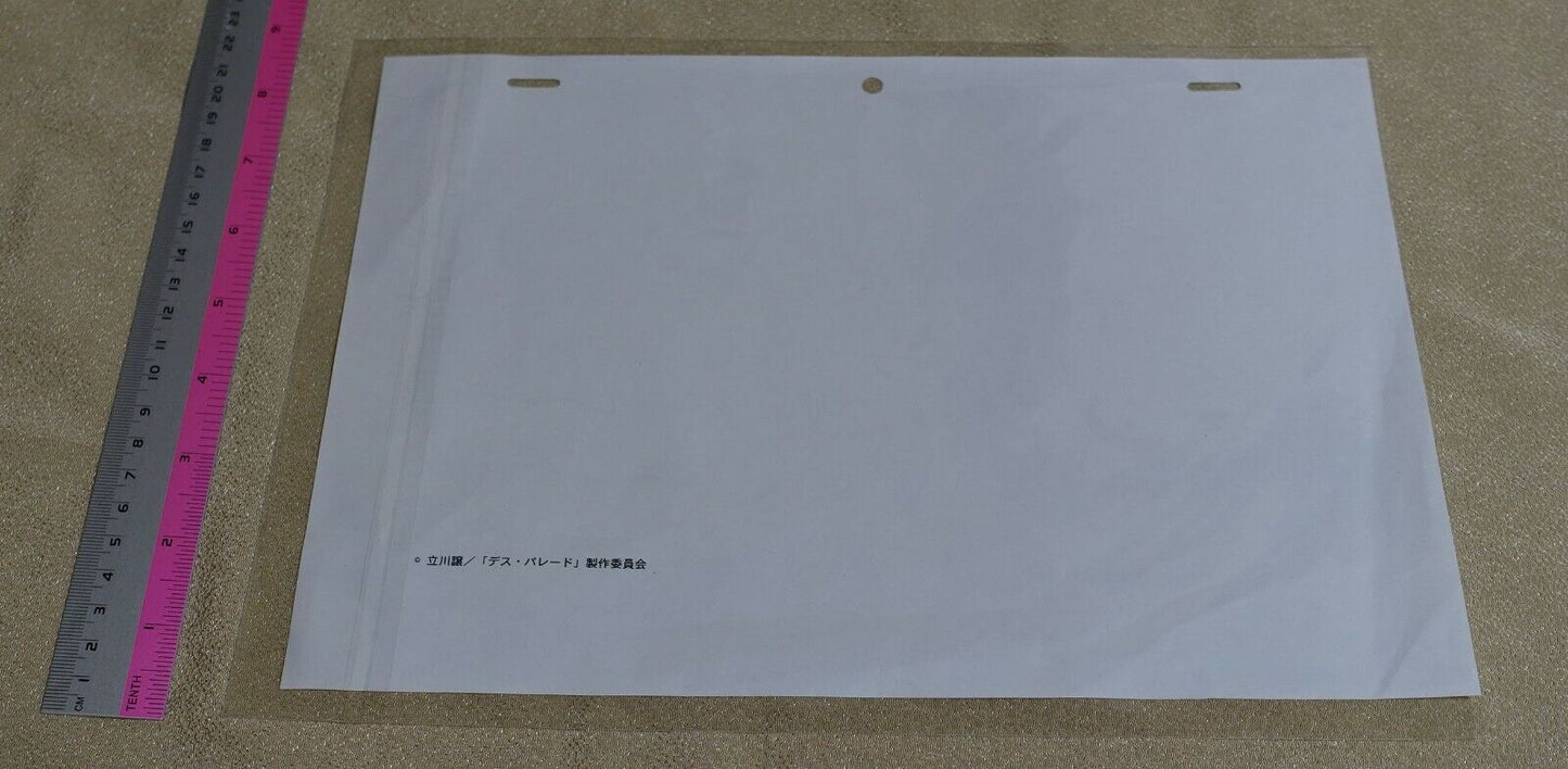 Death Parade Print Key Frame Art Sheet 
