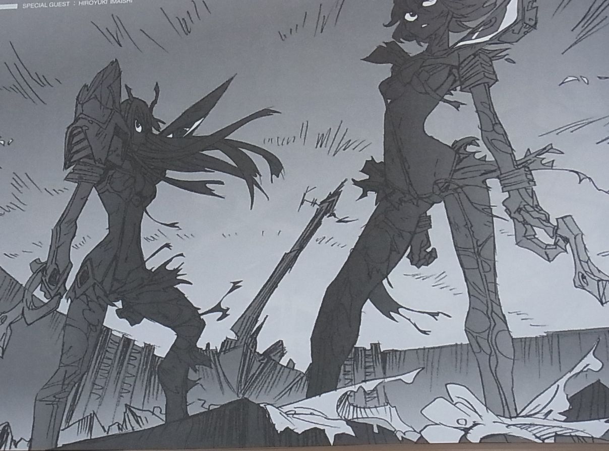 THE ART OF KLK Vol.1-3 Complete Set Kill la Kill Design art Book 148page 
