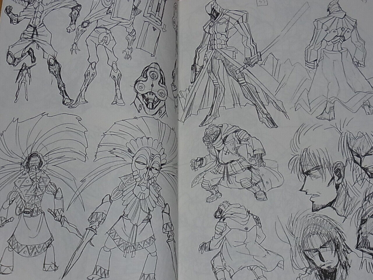 Hiroyuki Imaishi Ninja Slayer Key Frame & Design Art Book Gengasyuu 18 C93 