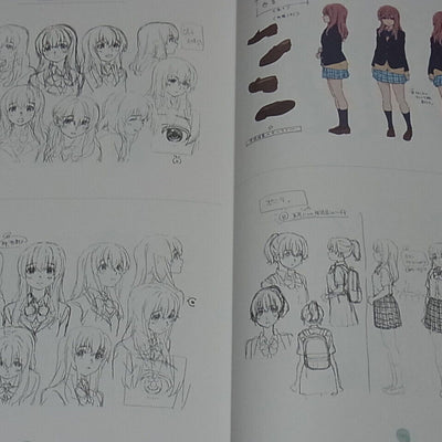 Koe no Katachi Setting Art Book the shape of voice Kyoto Animation A Silent 