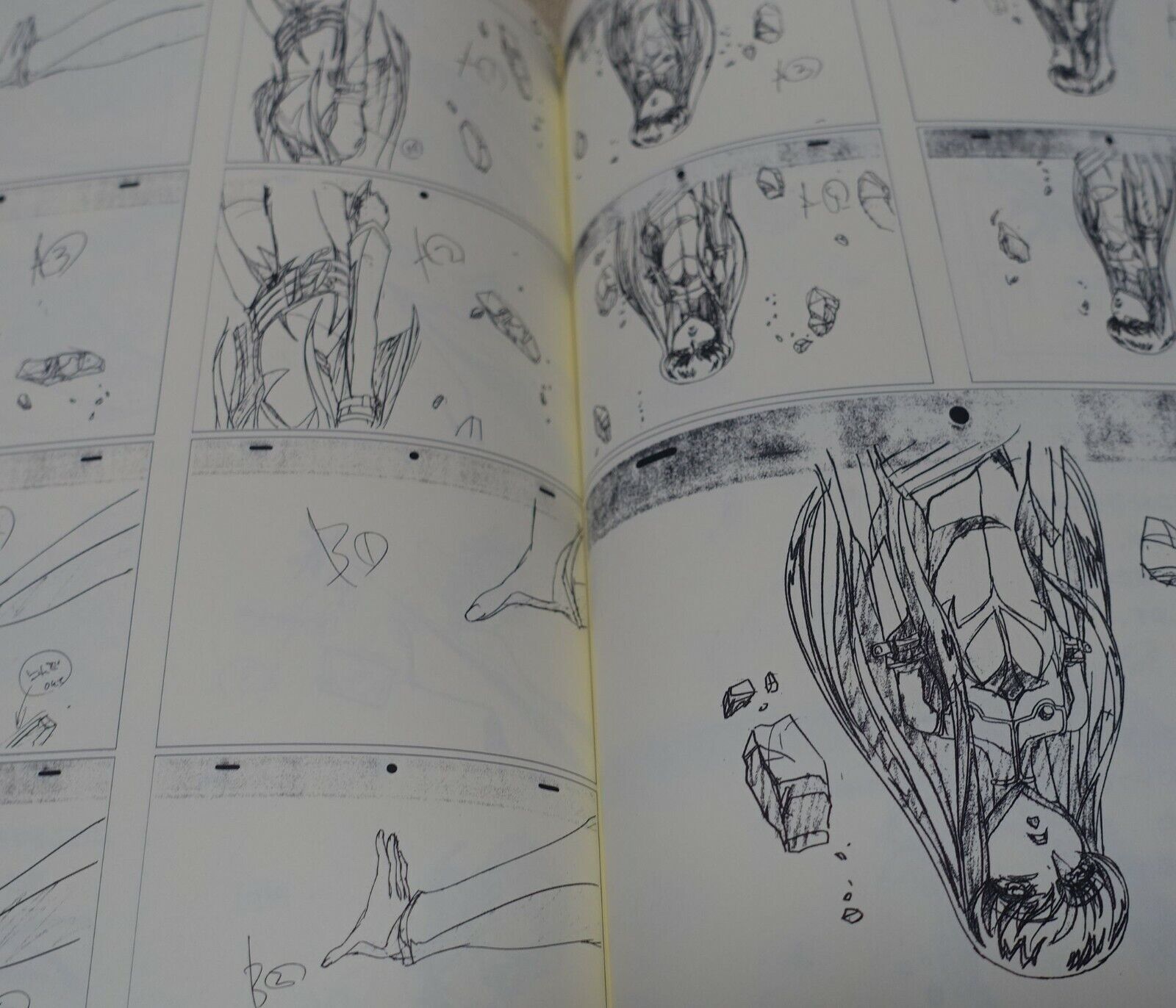 Yuichi Nakazawa Code Geass Animation Key Frame Art Work Book Fractal2 