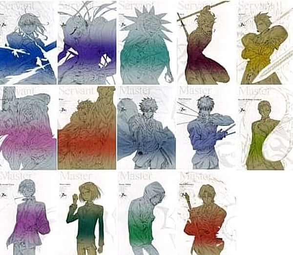 ufotable Fate Zero 29x42 cm Poster 14 piece set – q to Japan