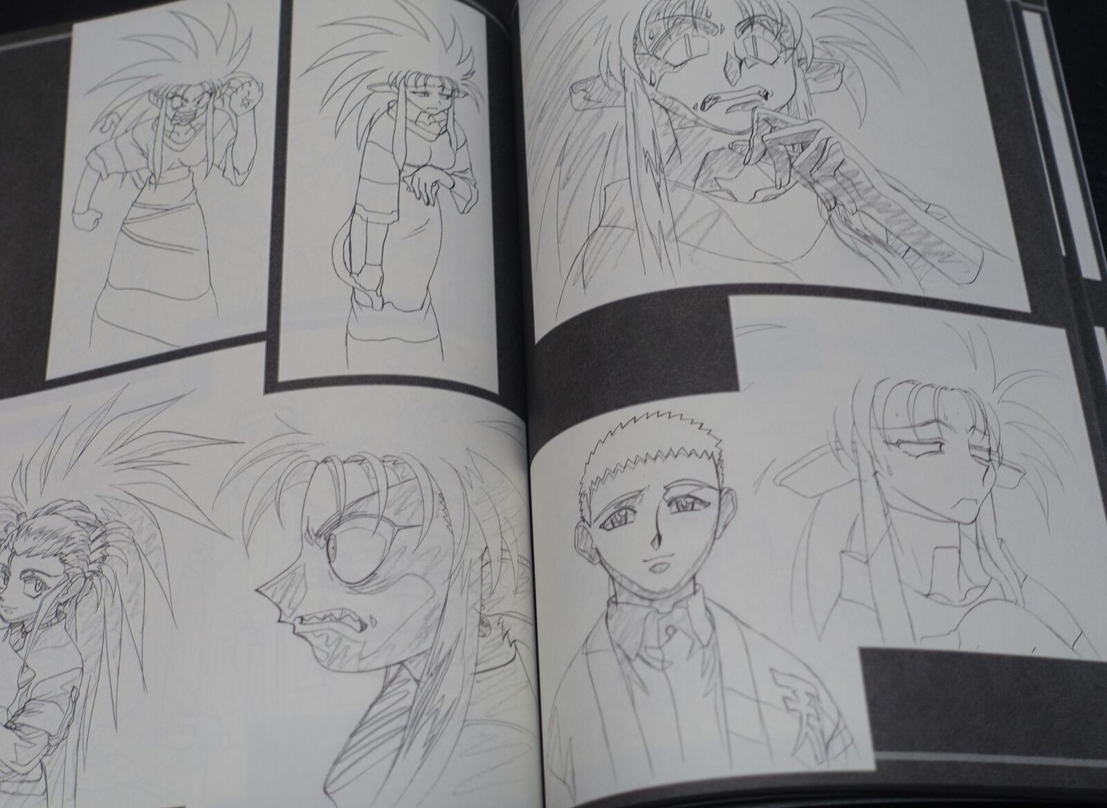 Masaki Kajishima Tenchi Muyo Key Frame Art Book Ian Ryokou 6 