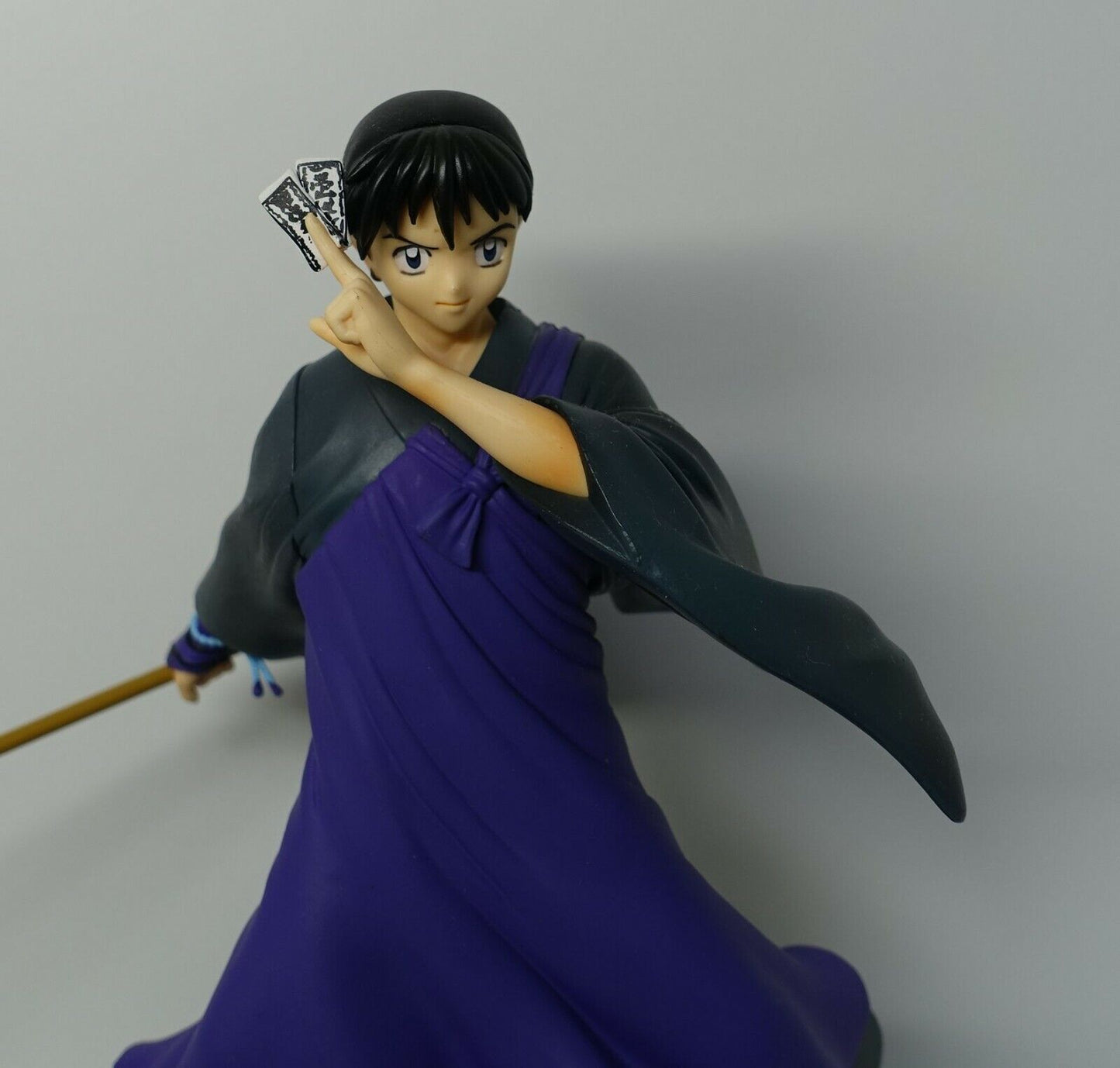 3-7 days from Japan Kotobukiya Inuyasha Miroku Figure Statue rod damage 