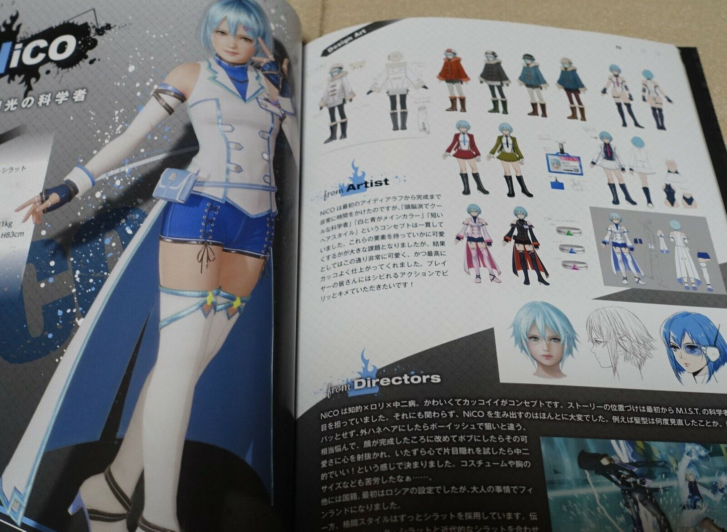 Dead or Alive 6 Art Book Sound Track CD Steel Badge Set 