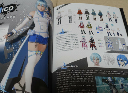 Dead or Alive 6 Art Book Sound Track CD Steel Badge Set 