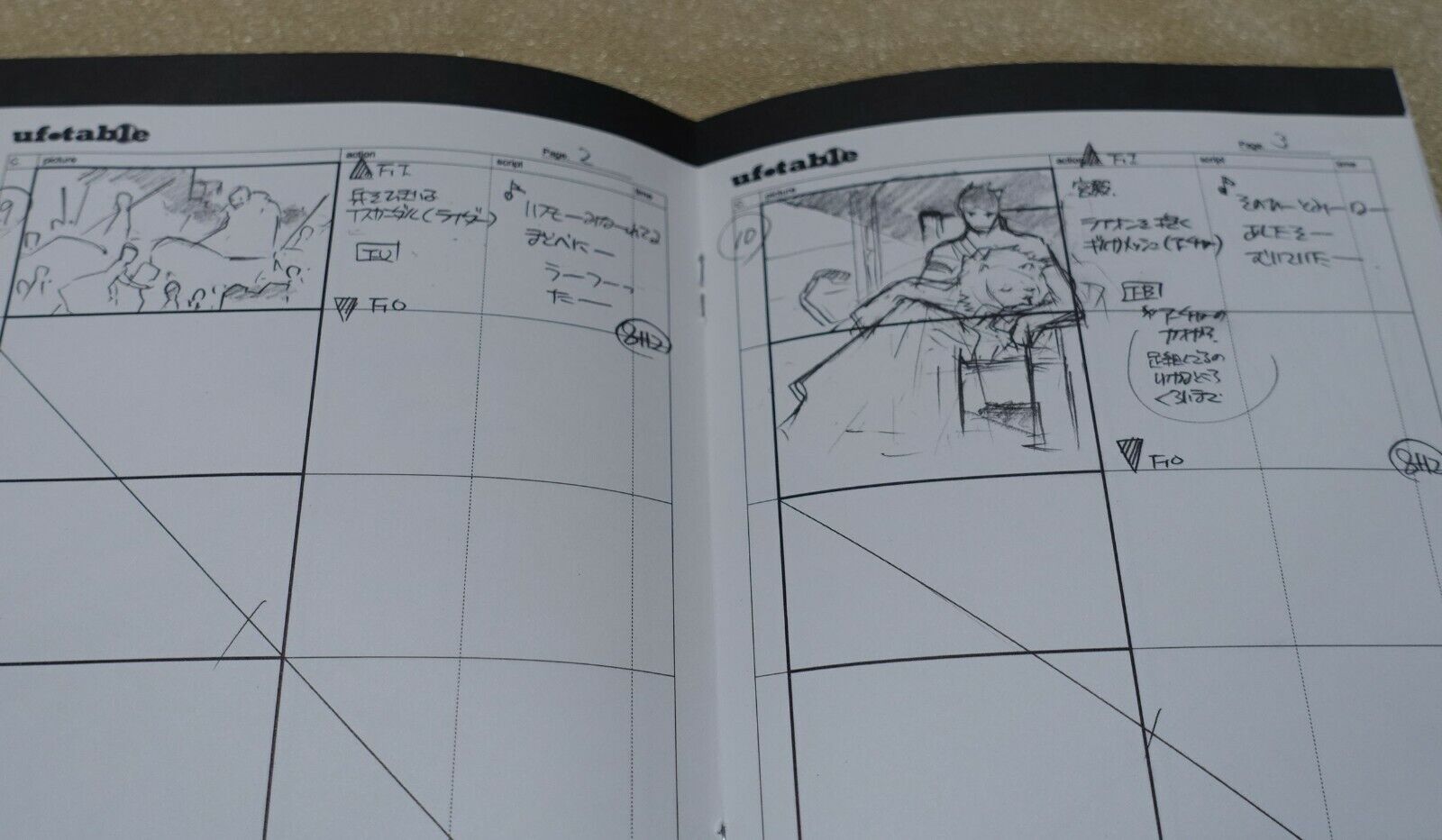 ufotable Fate Zero ENDING CONTINUITY BOOK Story Board Art Book 