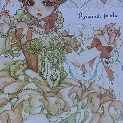 Sakizou Color Illustration Art Book Romantic jewels Sakizo 