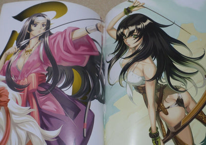 Eiwa Original Color Art Book 3 Set Reimu no Ken , Yari , Yumi 