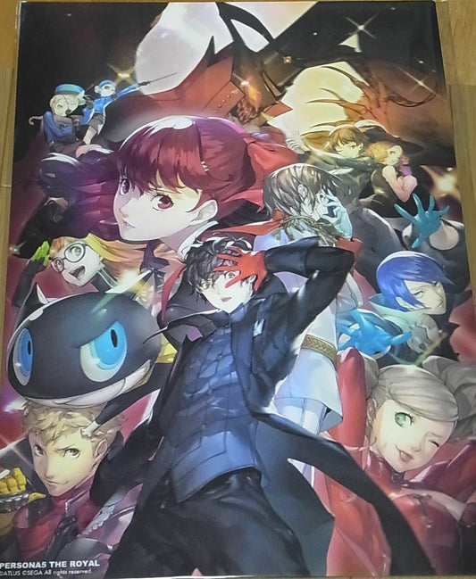 Persona5 The Royal A3 SIze Lenticular 3D Effect Poster P5 Persona 5 