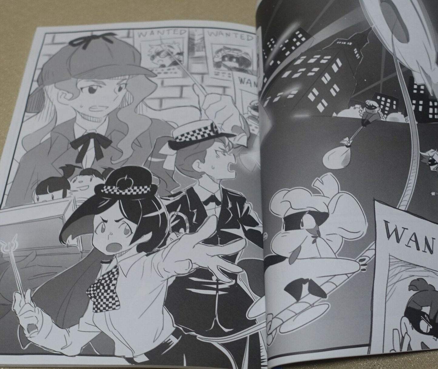 hysteriBra Little Witch Academia Fan Art & Comic Book 3 Set 