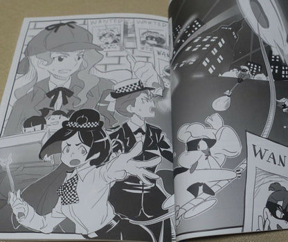 hysteriBra Little Witch Academia Fan Art & Comic Book 3 Set 
