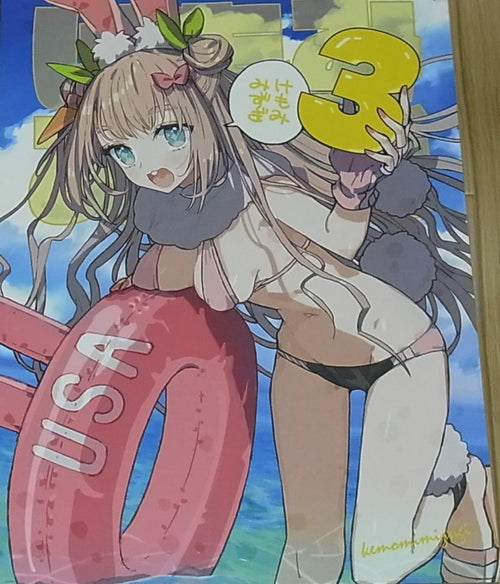 WADA ARCO RCOWADA Beast Ear Girls Swim Suit Color Art Book Kemomimizugi3 C96 