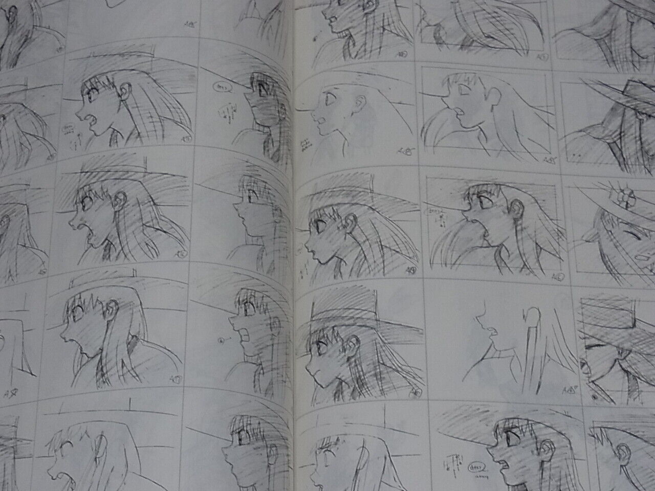3-7 Days from Japan FLCL Key Frame Art Collection GROUND WORK OF FLCL 222 page 