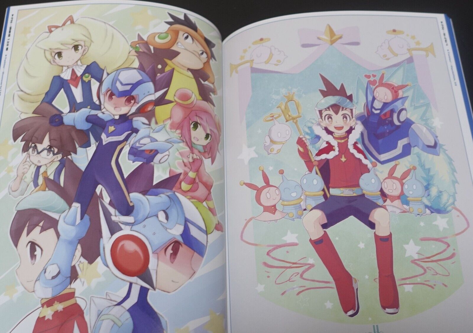 Hi-Go! Mega Man Star Force 10th Aniv Fan Art Book Ryusei no Kizuna 
