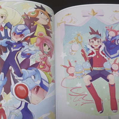 Hi-Go! Mega Man Star Force 10th Aniv Fan Art Book Ryusei no Kizuna 