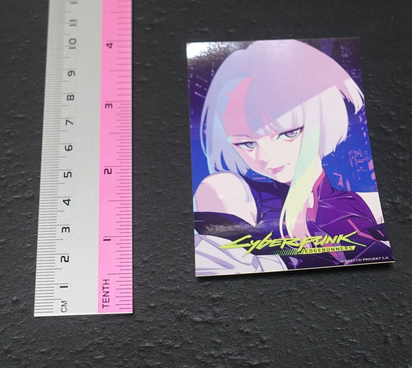 Cyberpunk Edgerunners Exhibition Event Item Seal Sticer LUCY 
