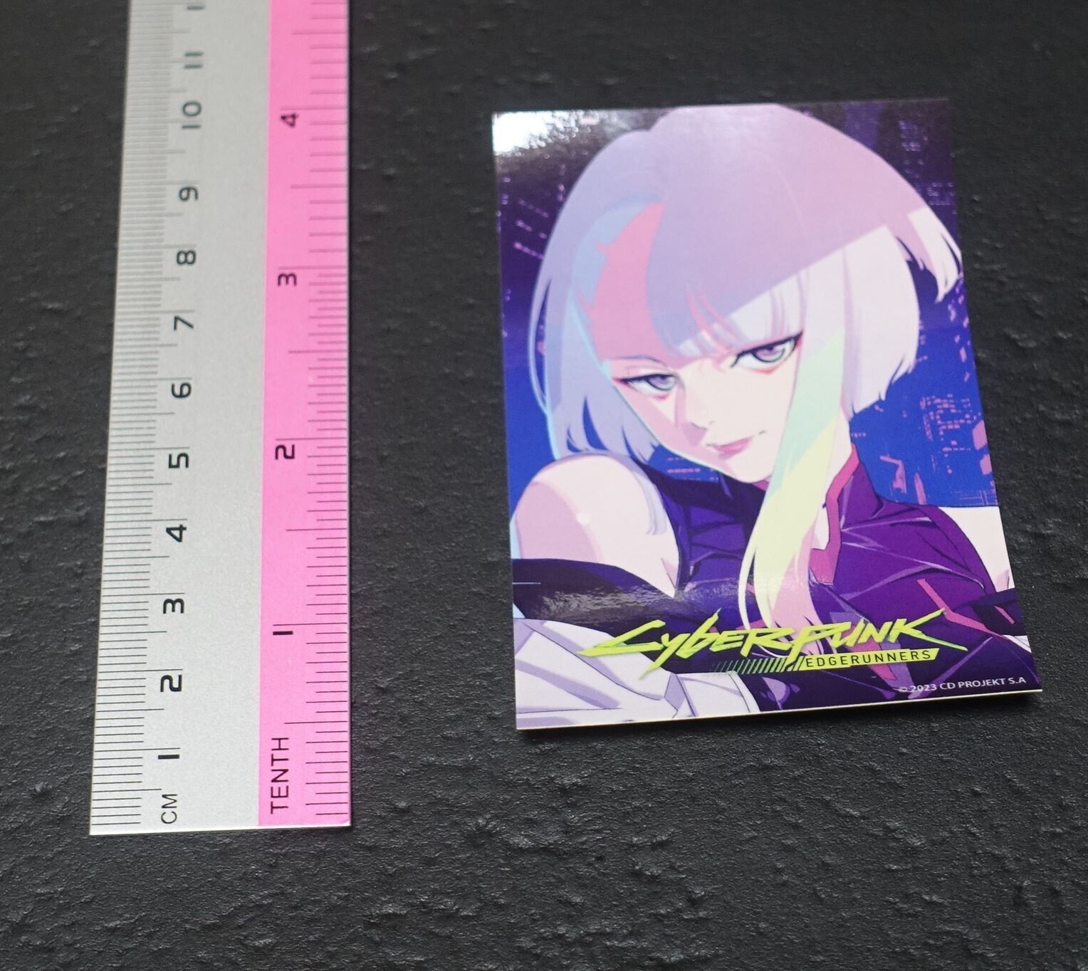 Cyberpunk Edgerunners Exhibition Event Item Seal Sticer LUCY 