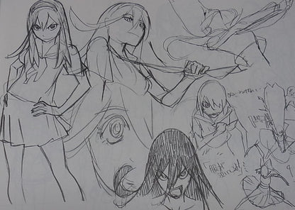 THE ART OF KLK Vol.1-3 Complete Set Kill la Kill Design art Book 148page 
