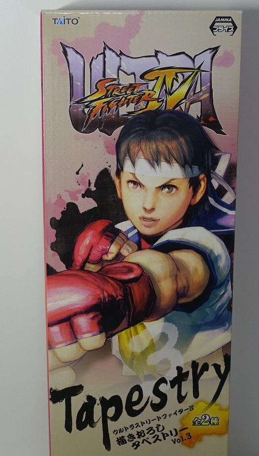 Ultra Street Fighter 4 Big Tapestry 120 x 65 cm SAKURA Color Ver 