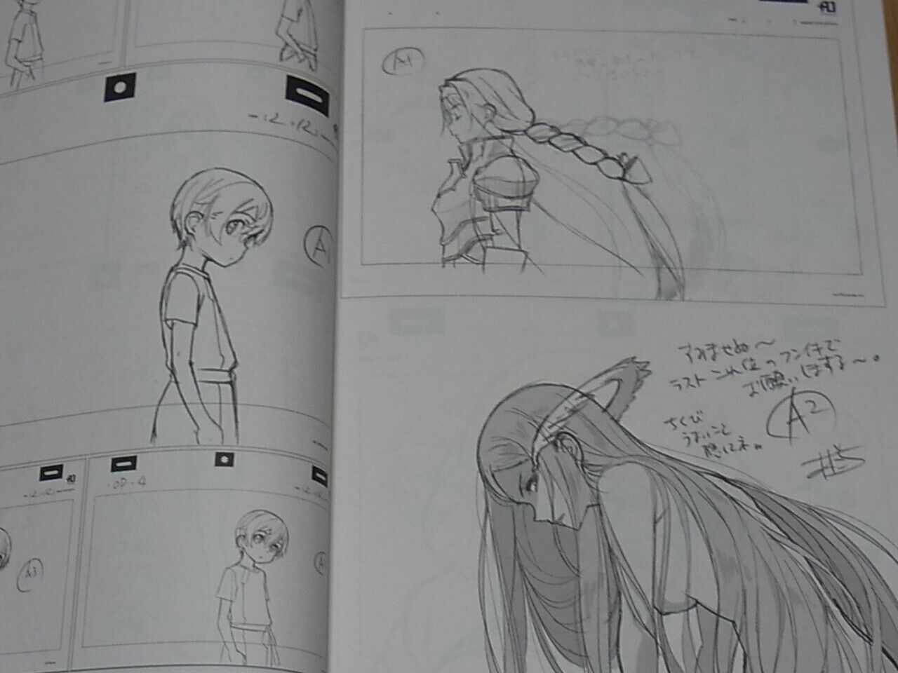 Shingo Adachi Sword Art Online Illustration & Key Frame Art Book 400page 