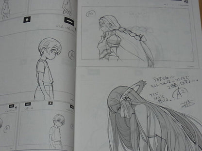 Shingo Adachi Sword Art Online Illustration & Key Frame Art Book 400page 
