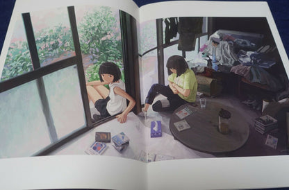 TANENBO Works Color Illustration Art Book Edge of shallow land 