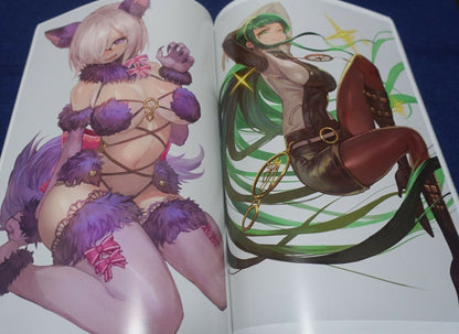 lack Fate Grand Order FGO Color Fan Art Book FlagMents Full Order 152page 