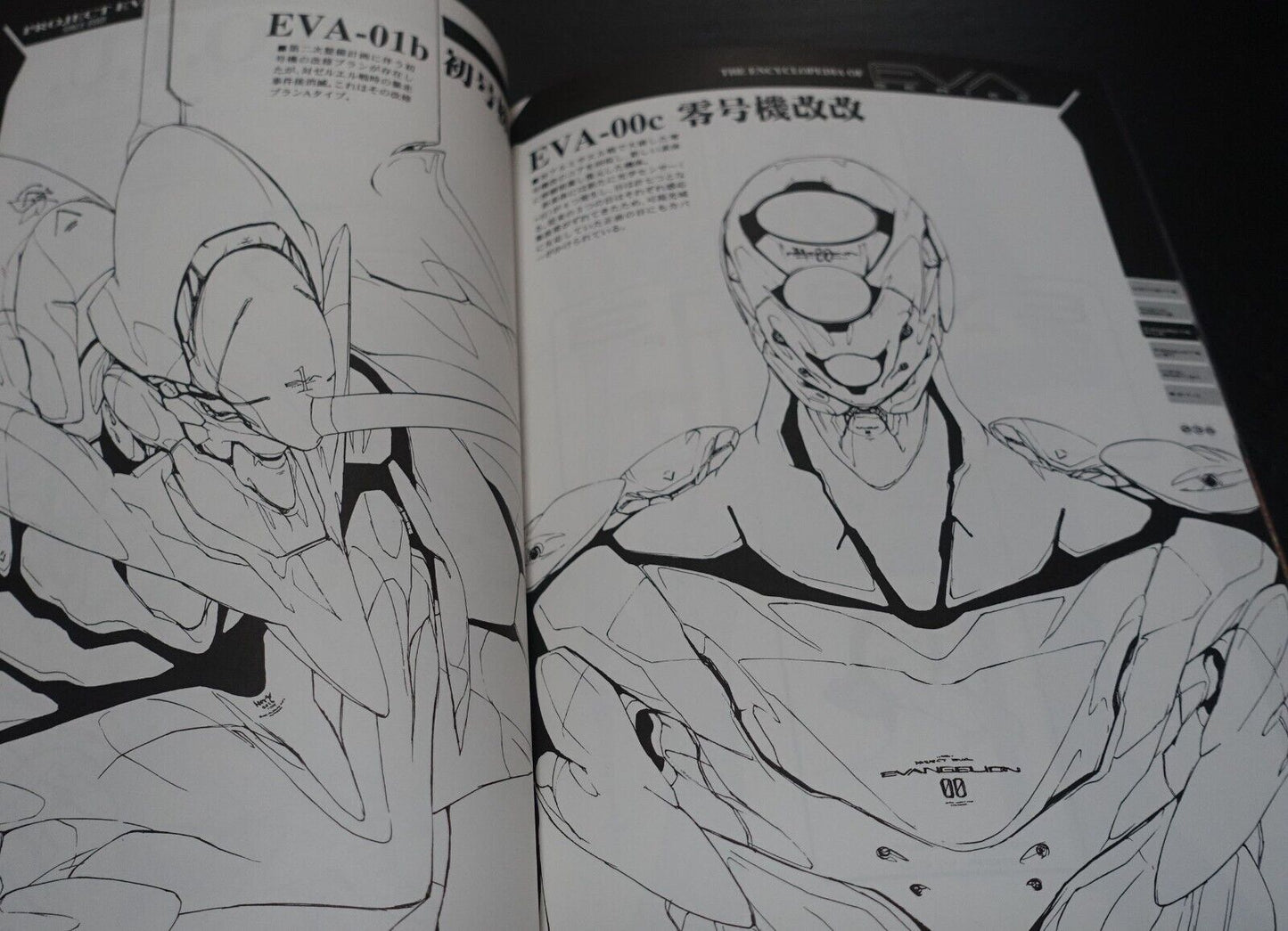 Chocolate Shop Choco Evangelion Mechanic Design Fan Art Book EVA FIX 