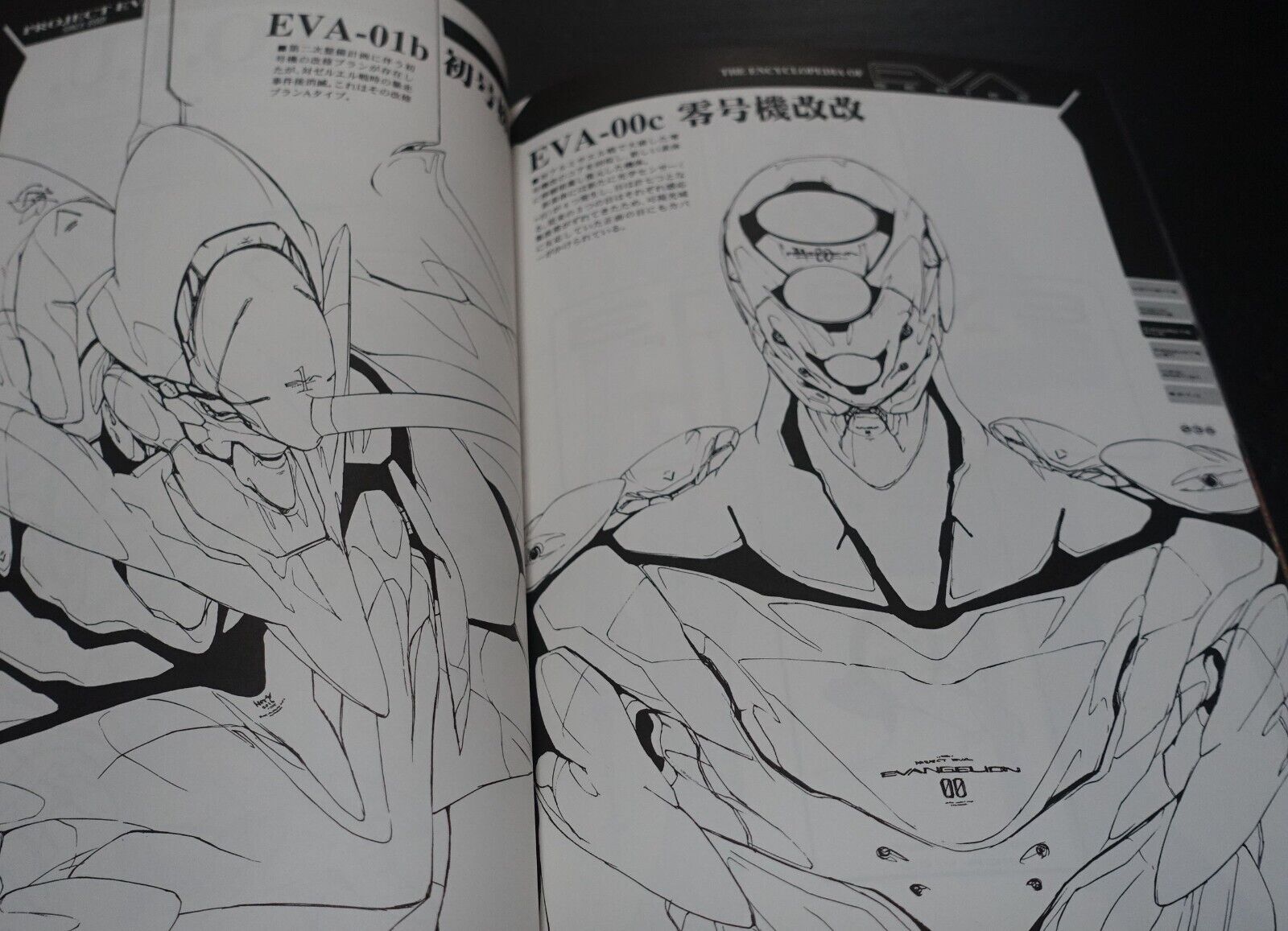 Chocolate Shop Choco Evangelion Mechanic Design Fan Art Book EVA FIX 
