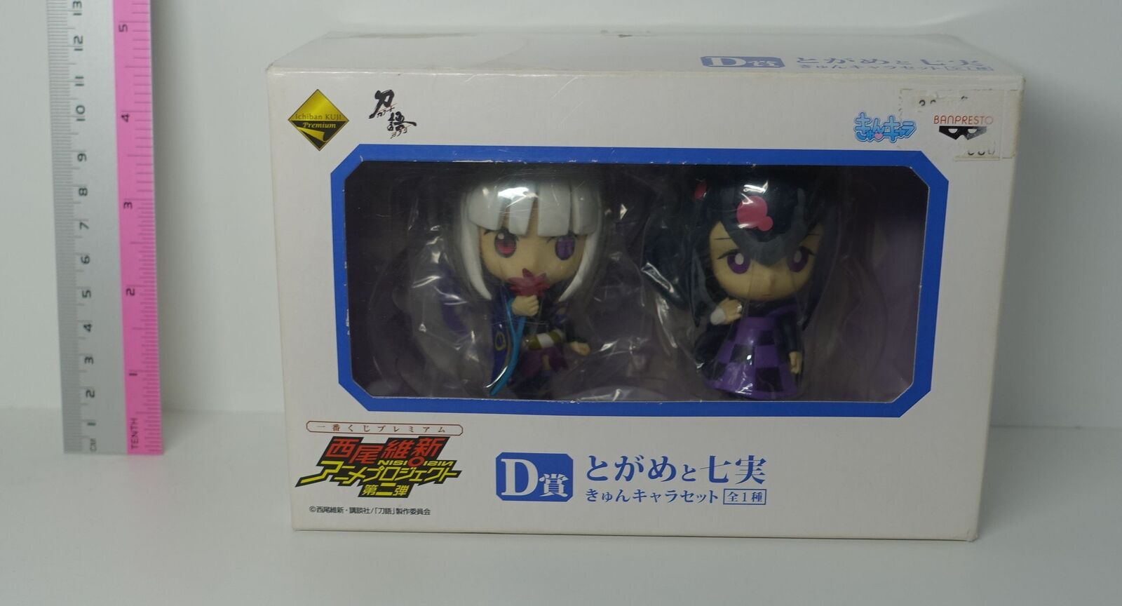 Banpresto Ichiban Kuji D prize Katanagatari Togame & Nanami Figure Statue 