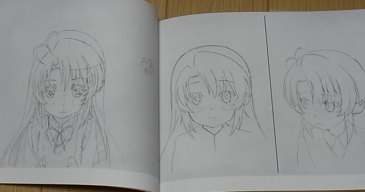 Non Non Biyori Character Key Frame Art Book 2 