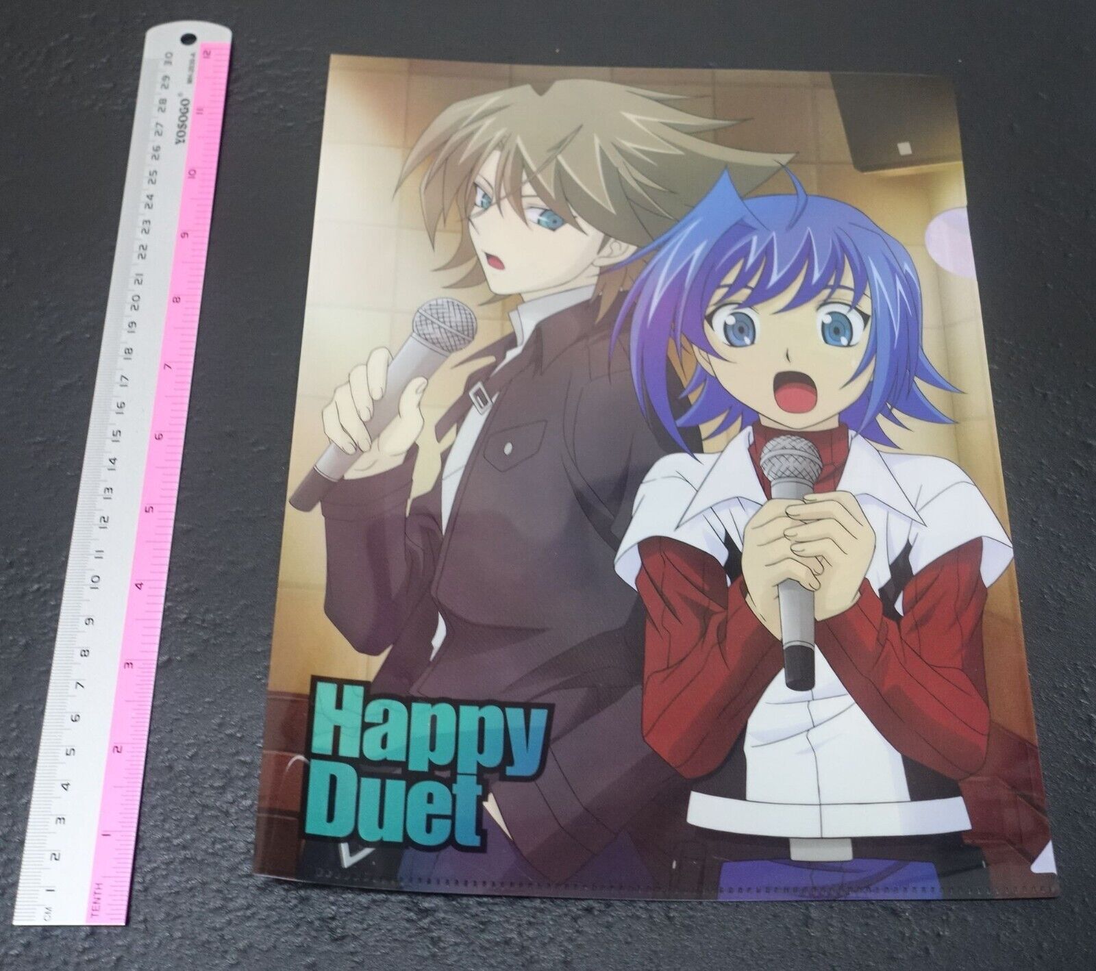 Animation Cardfight!! Vanguard PVC Art Sheet Clear File 