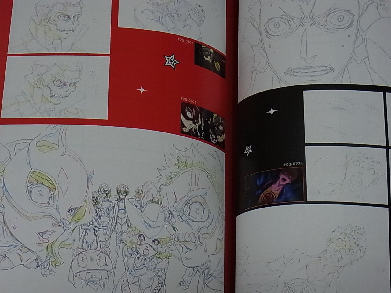 PERSONA 5 the Animation Keyframe Book 136 page C95 Persona5 