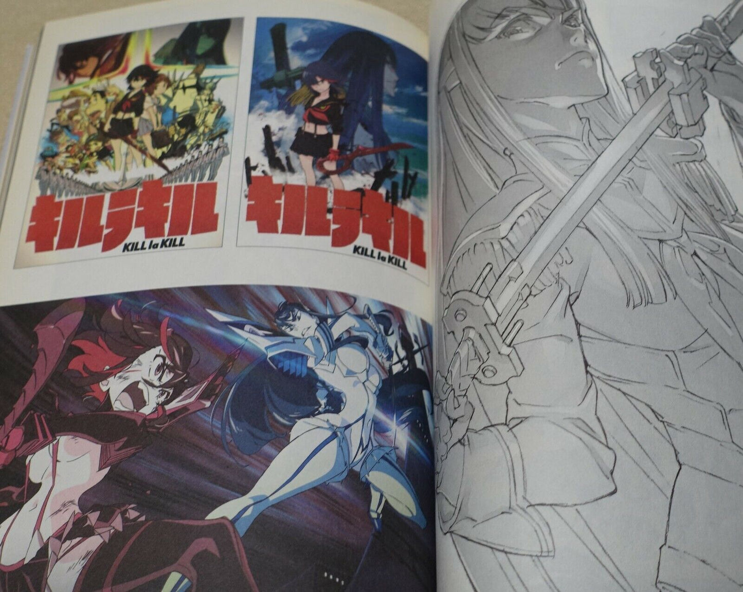 Animation Kill La Kill Official Data Book Design , Visual , Words Dictionary 