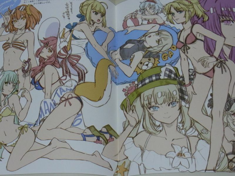 Sakizo Fate FGO Color Fan Art Doujinshi FGO FUNFAN ART C94 