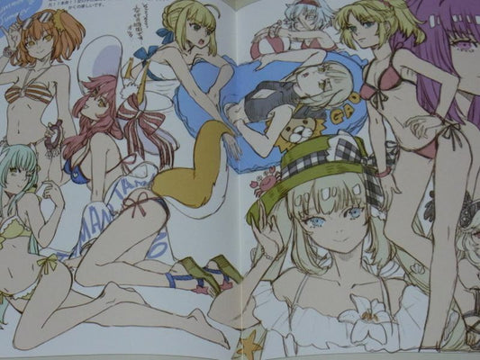 Sakizo Fate FGO Color Fan Art Doujinshi FGO FUNFAN ART C94 