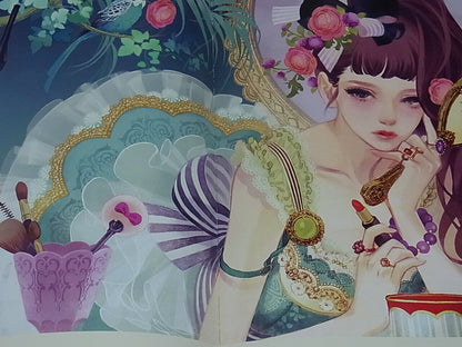 HIROMI MATSUO Color Art Book It'S FOR YOU Rokkaben Sanrinbeni 