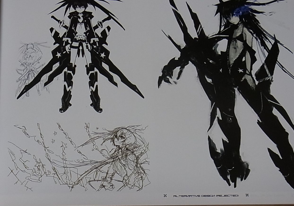 huke BLACK ROCK SHOOTER THE GAME VISUAL WORKS 112page 