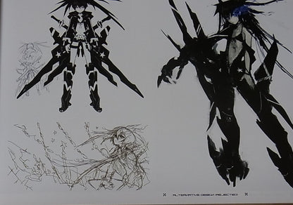 huke BLACK ROCK SHOOTER THE GAME VISUAL WORKS 112page 