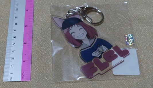 Gainax Official FLCL Acrylic Key Chain Mamimi Samejima 
