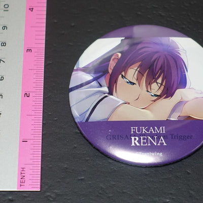 Grisaia Phantom Trigger Steel Badge FUKAMI RENA 