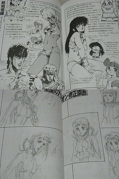 NOBUTERU YUUKI Animation Works and Illustrations Touhon 