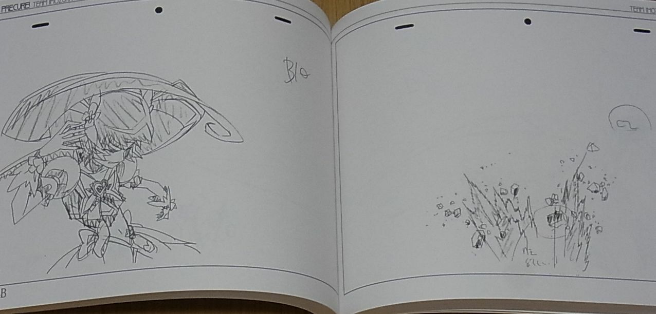 Satoshi Ishino Smile & Hart Catch Precure Key Frame Art Work Book 210page 
