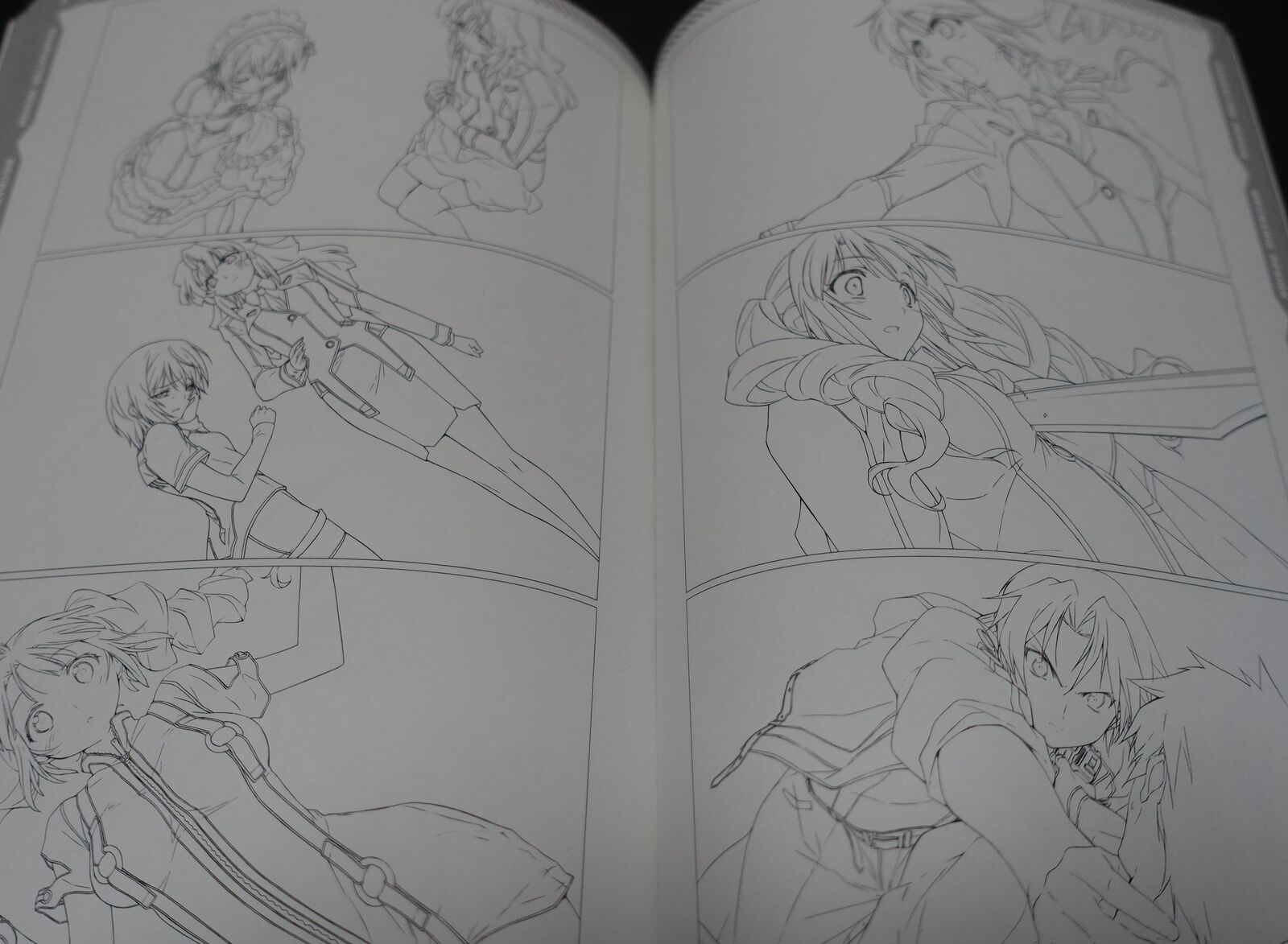 Shirow Tsunashima BALDRSKY ZERO Design & Key Frame Art Book Track Zero 