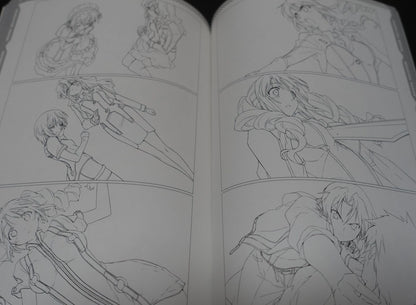 Shirow Tsunashima BALDRSKY ZERO Design & Key Frame Art Book Track Zero 